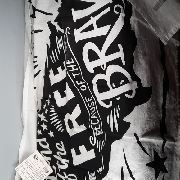 USA Patriotic Kitchen Dish Towel Ornament Set Memorial Day 4th July Decoration - Picture 2 of 7